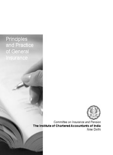 Principles and Practice of General Insurance - ICAI