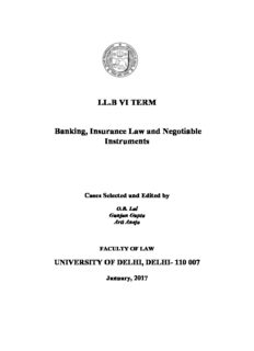 LB-6032-Banking, Insurance Law and Negotiable Instruments