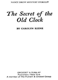 The Secret of the Old Clock