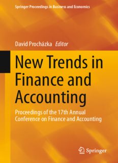 New Trends in Finance and Accounting