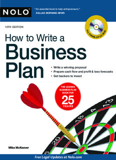 How to Write a Business Plan