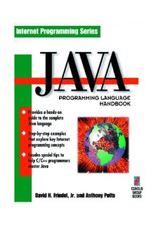 Java Programming Language Handbook