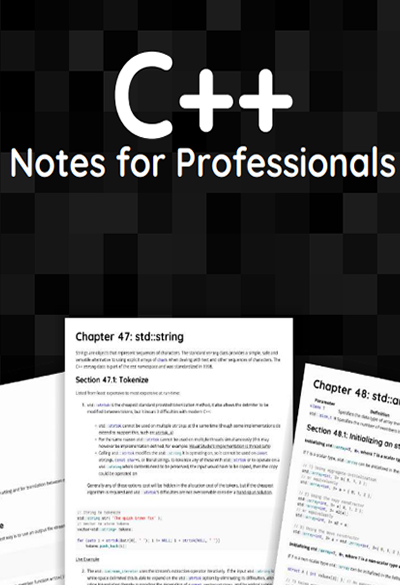 c++ notes for professionals