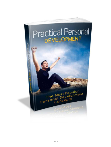 Practical Personal Development The Most Popular Personal Development Concepts