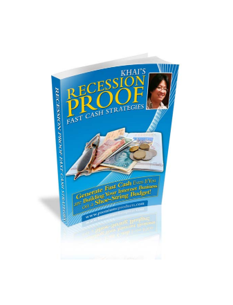 Recession Proof Fast Cash Strategies.