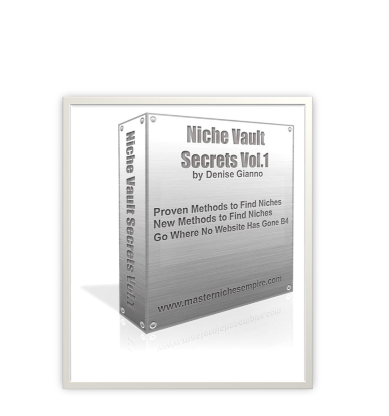 Niche Vault Secret Volume 1. Proven Methods To Find Niches