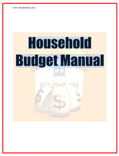 Household  Budget Manual