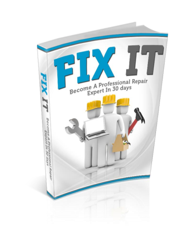 I Can Fix It..  Become A Professional Repair Expert In 30 days
