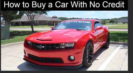 Buying Car. How To Buy A Car With No Credit Or Bad Credit