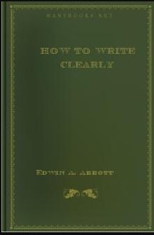 How To Write Clearly By Edwin Abbott