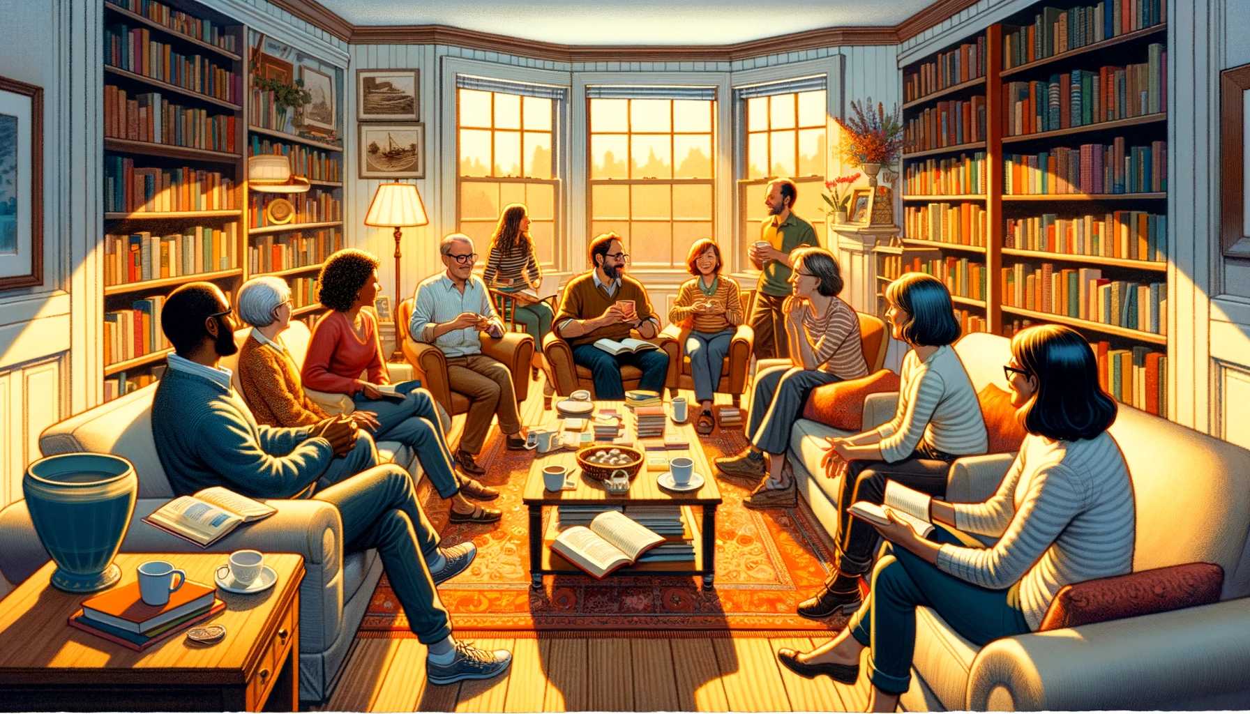 A Literary Haven: Navigating the Joys of Book Club Culture