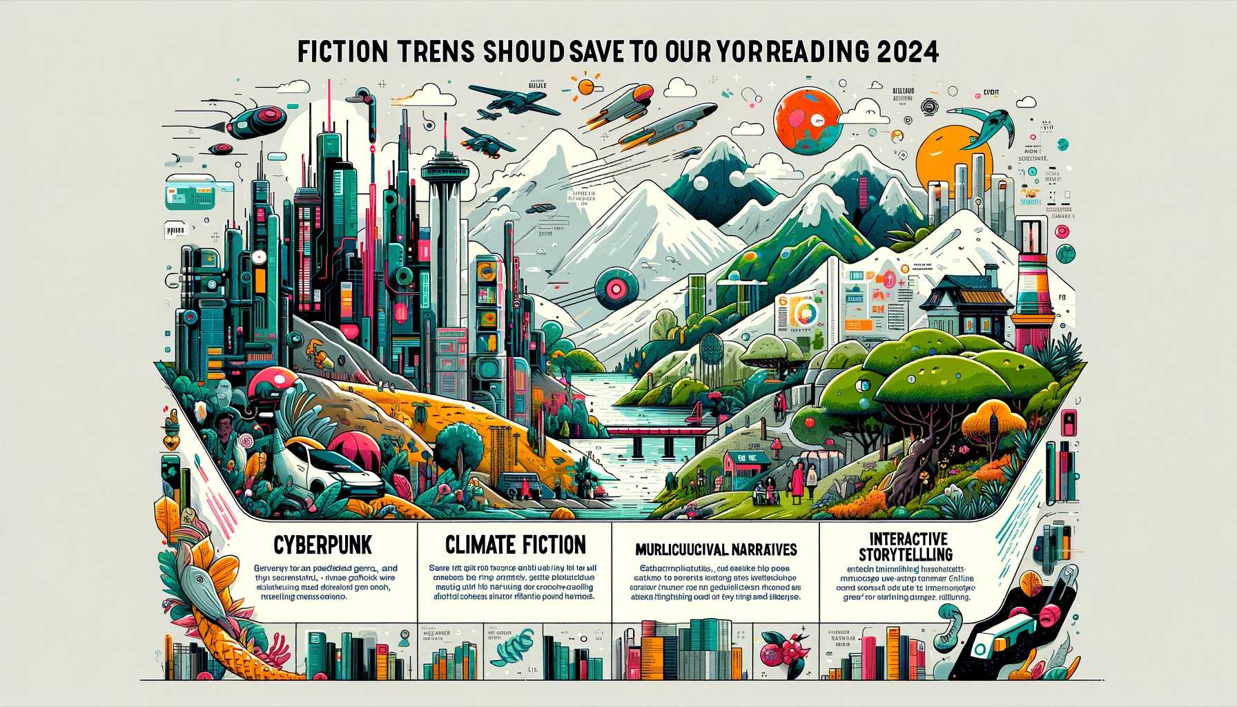 Fiction Trends you Should save to your Reading List For 2024