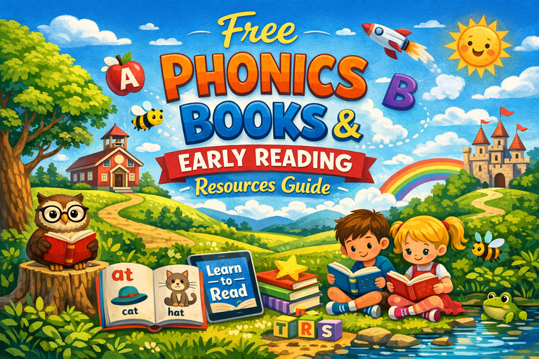 Free Phonics Books and Early Reading Resources Guide
