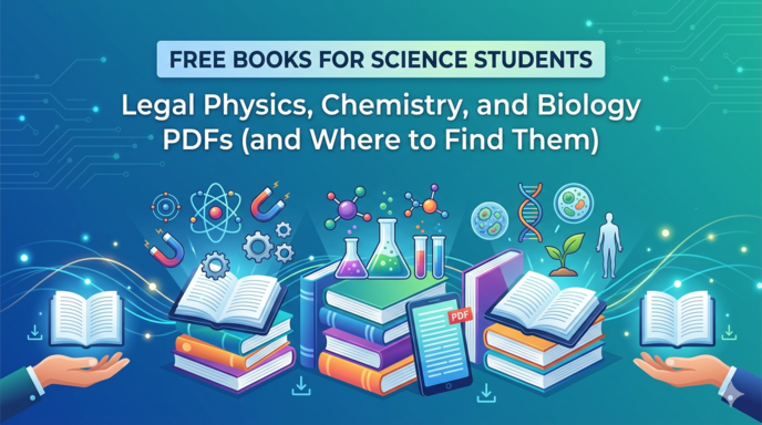 Free Books for Science Students: Legal Physics, Chemistry, and Biology PDFs (and Where to Find Them)