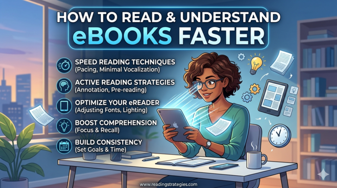 How to Read and Understand eBooks Faster
