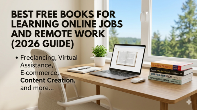 Best Free Books for Learning Online Jobs and Remote Work (2026 Guide)